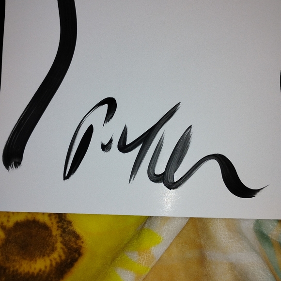 Peter Robert Keil Abstract Acrylic Portrait 22.0" W x 28.0" H - Picture 5 of 5